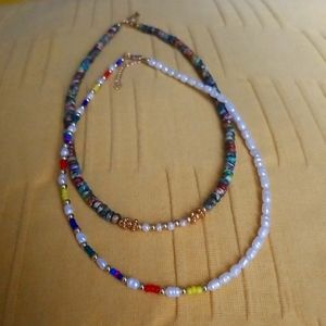 2 necklaces
